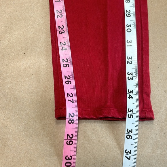 Old Navy Rock Star Red Jeans Sz 4 - Picture 7 of 14